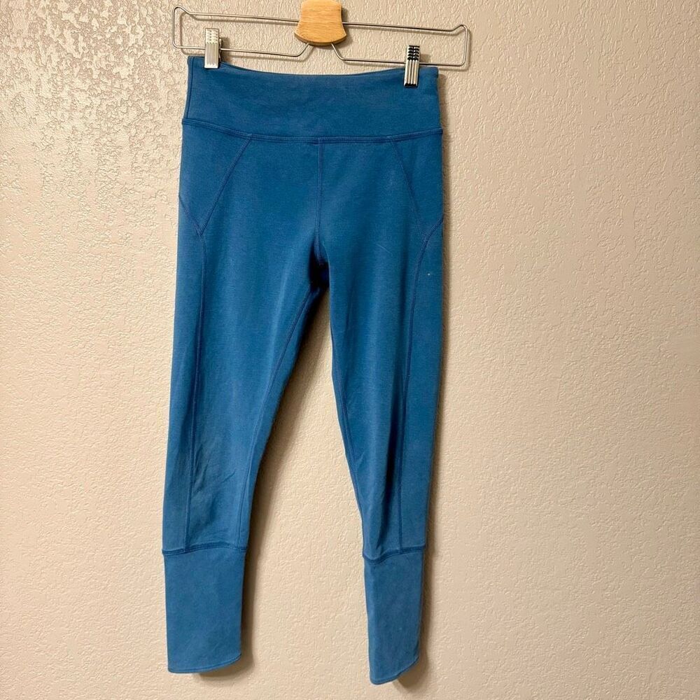 Free People Movement Teal Leggings Size Small
